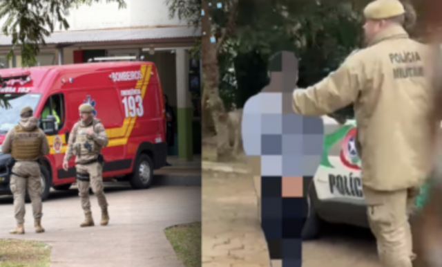 Polícia Civil pede internação de adolescente após ataque com arma branca em escola de Chapecó