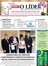 Jornal O Líder Edição 2012-08-29
